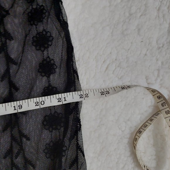 Black sheer Romantic dress from Zara - Picture 8 of 11